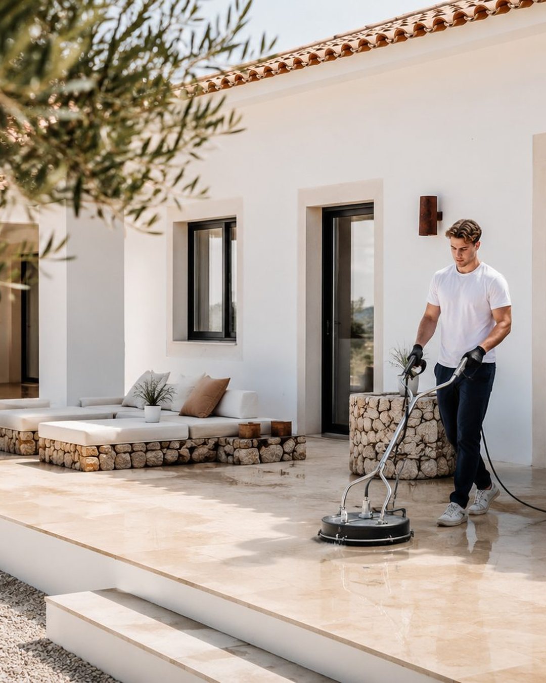 Algarve Cleaning Crew working at a villa in the Golden Triangle